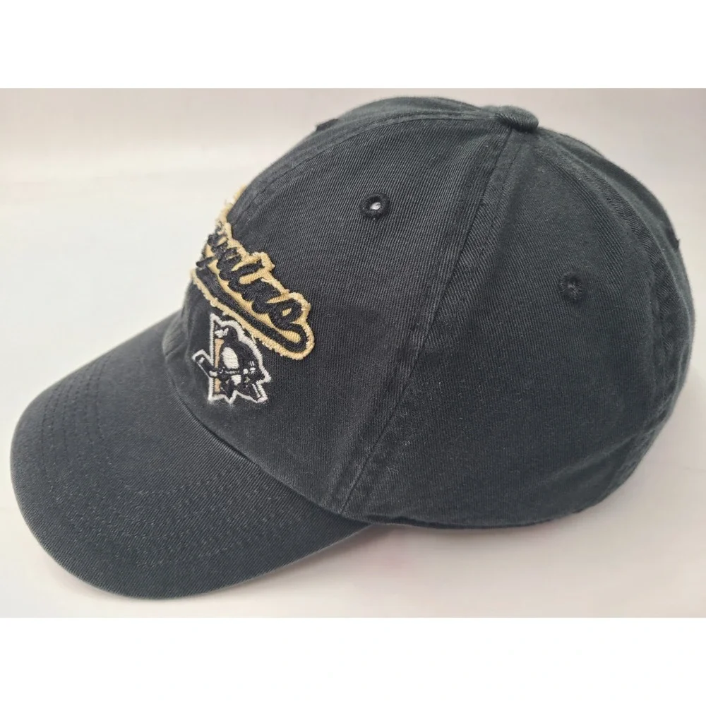 Pittsburgh Penguins Twins‎ Enterprise Strapback Adjustable Hat Cap Men NHL Black